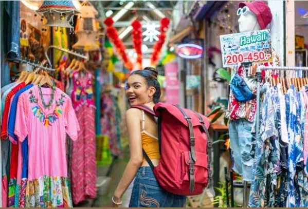 De compras en Tailandia